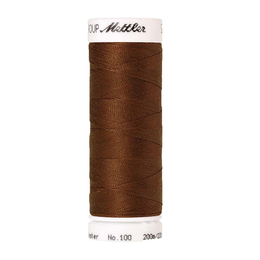 mettler-seralon-fil-coudre-200m-brun-glace-900-polyester image 1