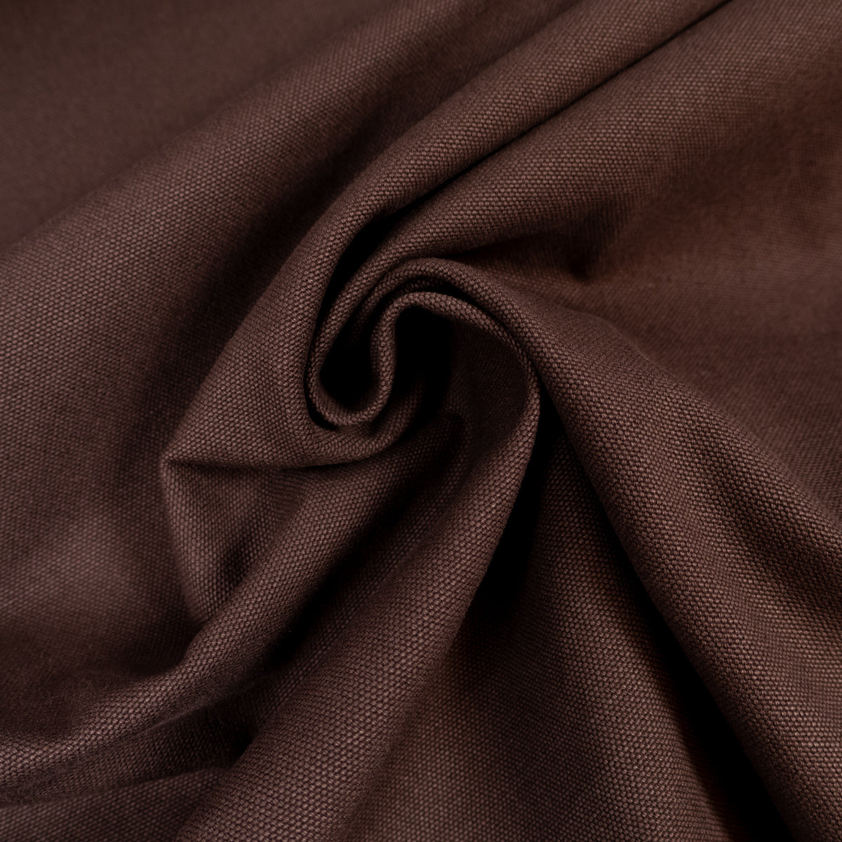 ikat-e-canvas-pais-lav-tissu-chocolat-uni image 2