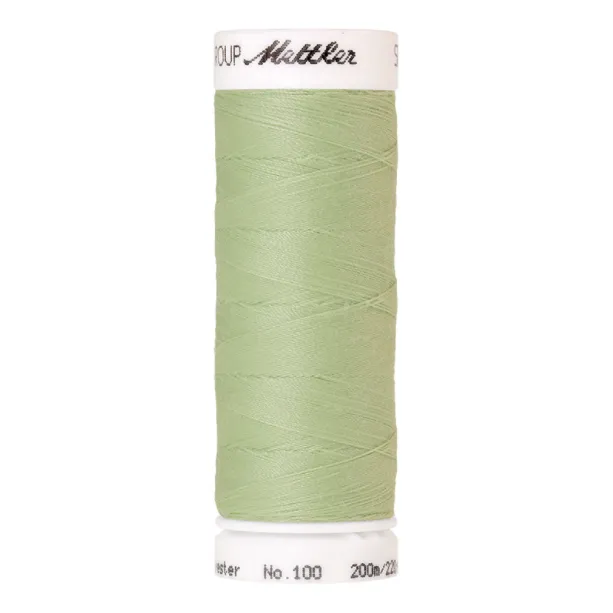 mettler-seralon-91-fil-coudre-200-m-vert-clair-polyester image 1
