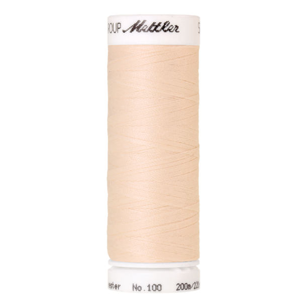 mettler-seralon-1451-fil-coudre-200-m-beige-rose-polyester image 1