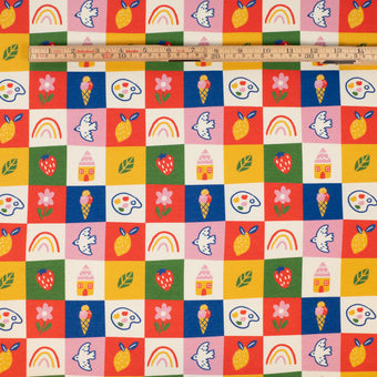 ikat-e-recreation-tissu-french-terry-multicolore-bio image 5