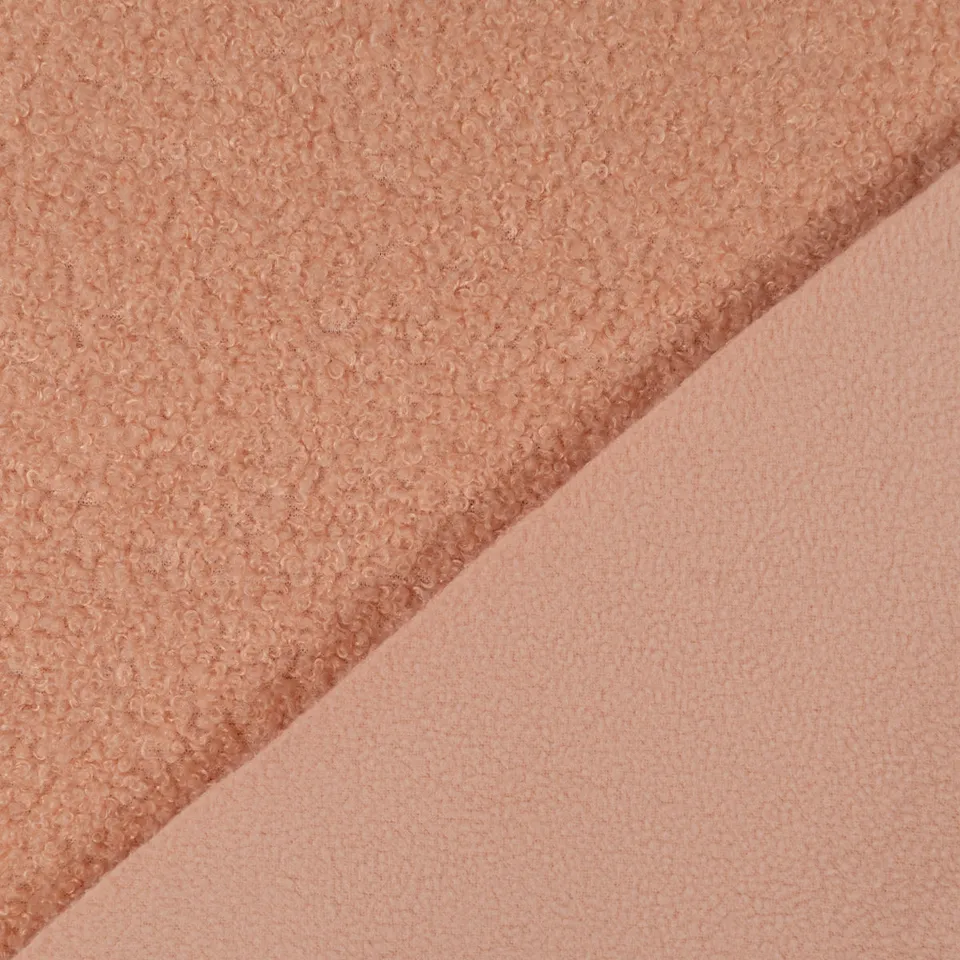 ikatee-tissu-teddy-polaire-rose-poudre-sherpa image 1