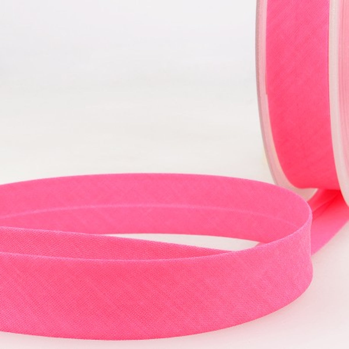ikat-e-mercerie-biais-toutextile-rose-fluo-au-m-tre image 1