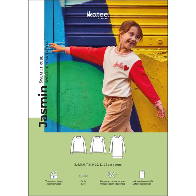 ikat-e-jasmin-patron-couture-sweat-enfant-papier-ample image 1