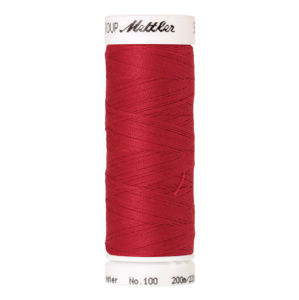 mettler-seralon-1391-fil-coudre-rouge-200-m-polyester image 1