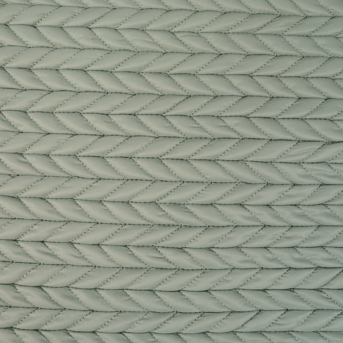 ikat-e-tissu-doudoune-matelass-chevrons-sauge-veste image 2