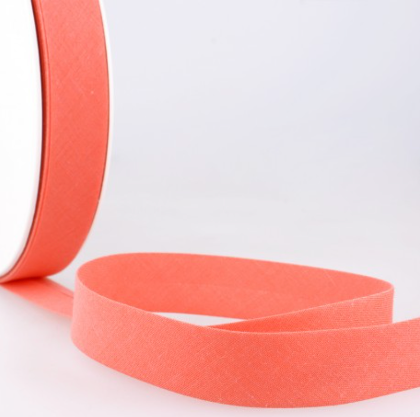 toutextile-biais-coton-corail-20-mm-au-m-tre image 1